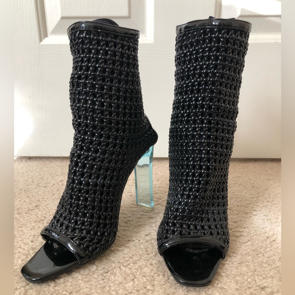 Open Toe , Caged , Statement Bootie ! - image 3